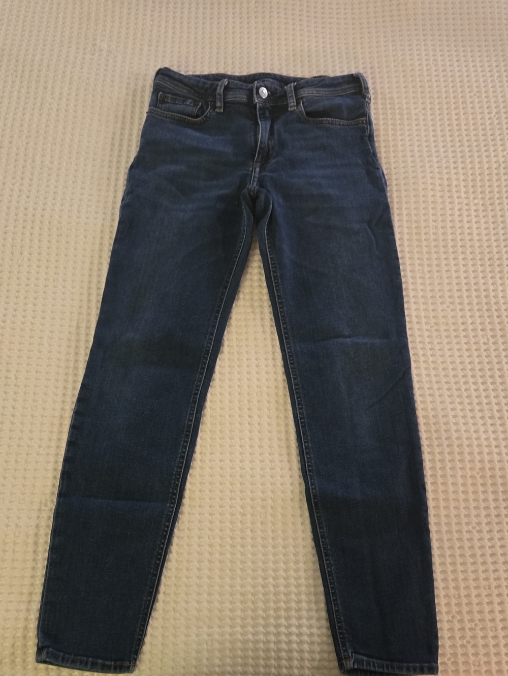 Acne Studios Women's Blue Skinny Jeans
